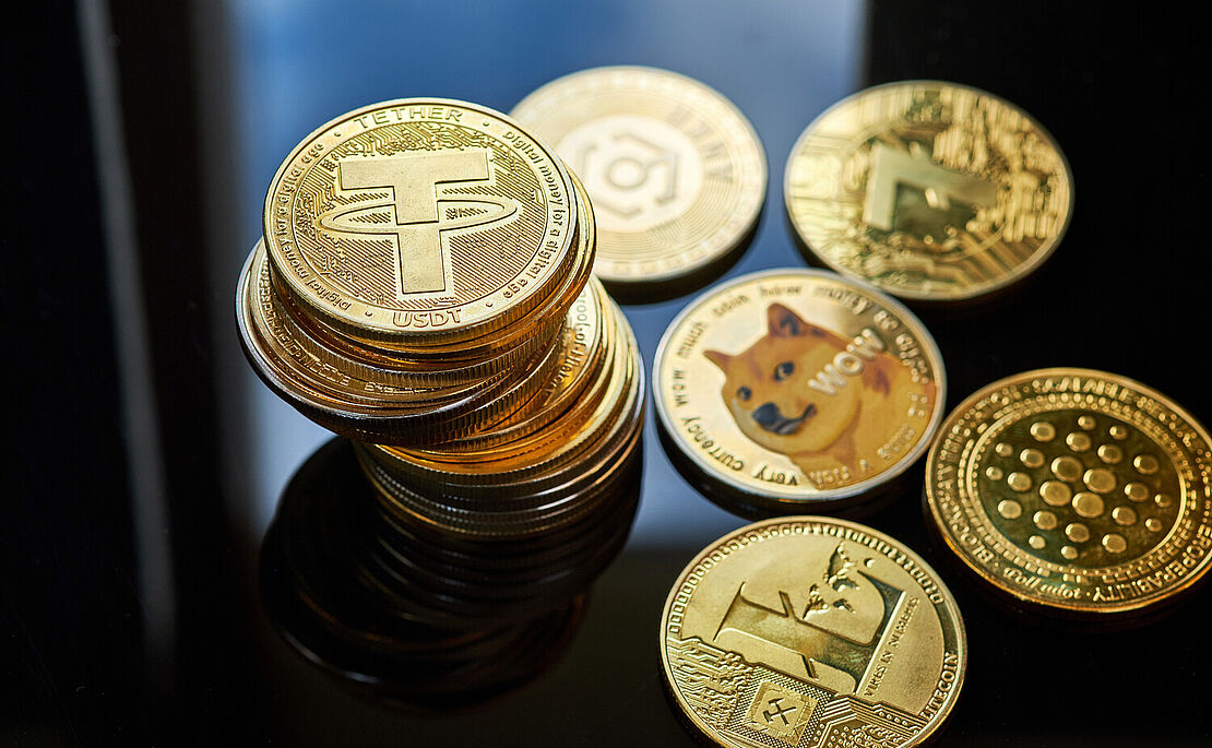 Unterschiedliche Münzen