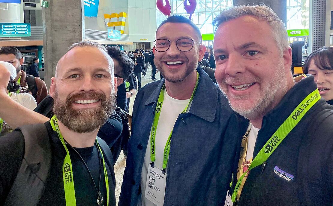 Stefan Erschwendner, Peter Steinberger und Alex Meyer