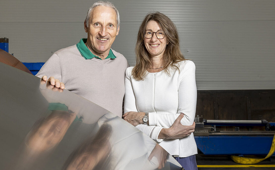 Franz Viehböck und Sonja Zimmermann