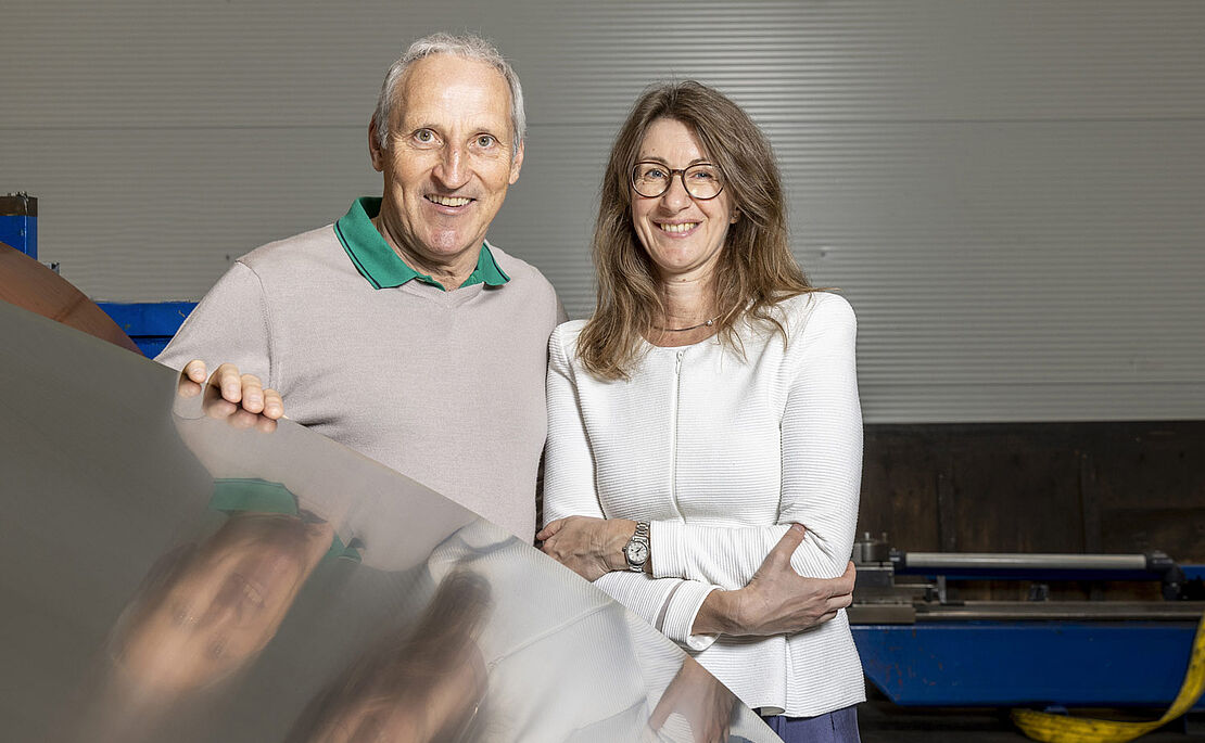 Franz Viehböck und Sonja Zimmermann