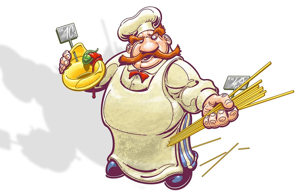 Umsatzsteueroptimiert speisen