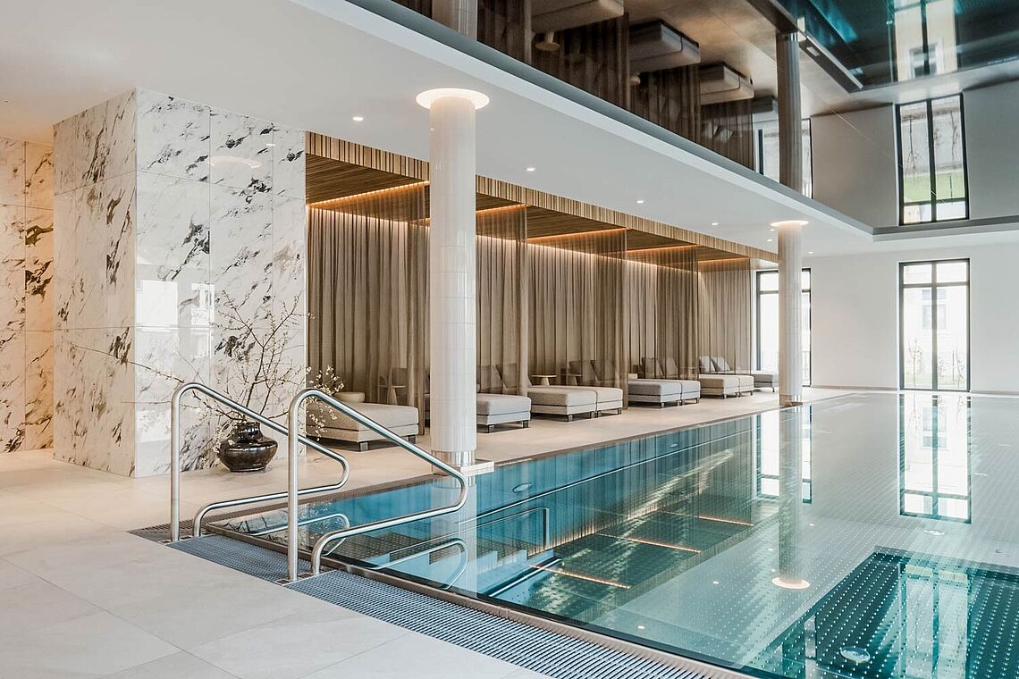 Spa mit Pool im Hotel Grand Elisabeth in Bad Ischl