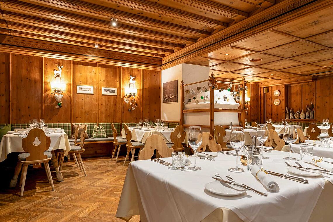 Kulinarik im Restaurant Hotel zum Hirschen