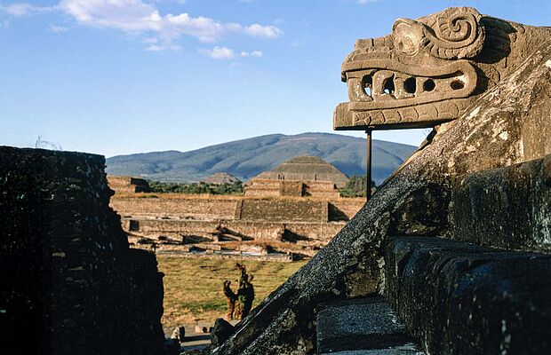 Sonnenpyramide Ruinenstadt ­Teotihuacán