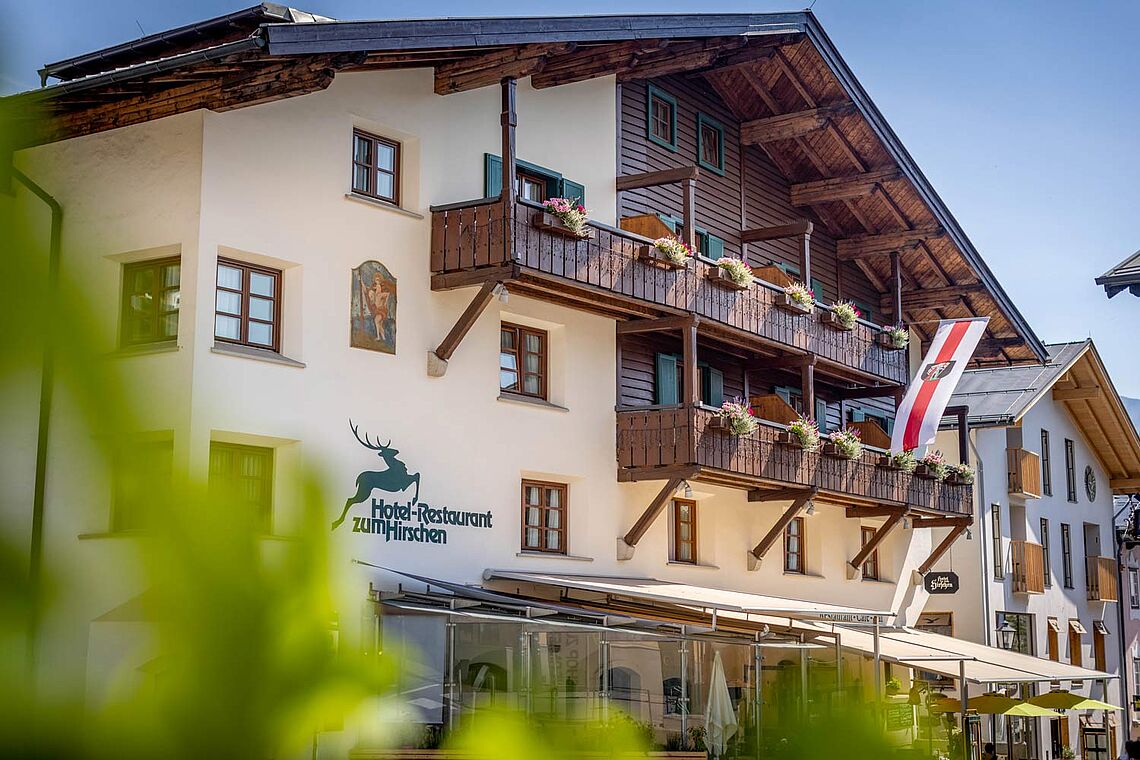 Außenansicht Hotel zum Hirschen Zell am See-Kaprun