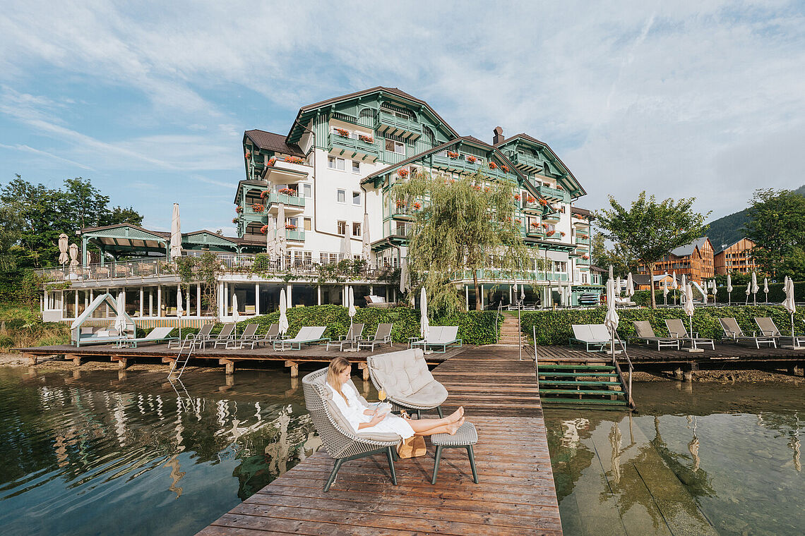 Außenansicht Seevilla Altaussee
