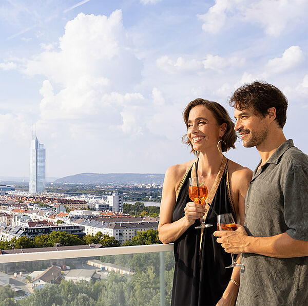 Den Mehrblick mitten in Wien genießen. Leywand - das Wohnhochhaus