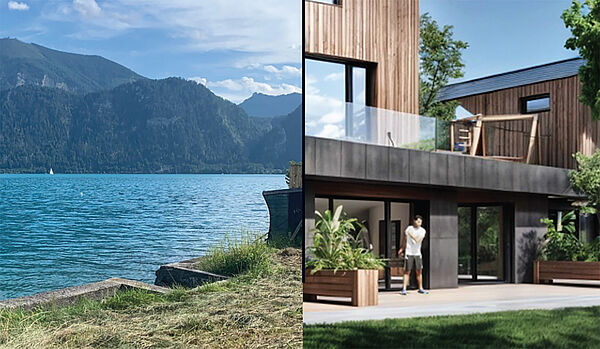 Neubau in Unterach am Attersee