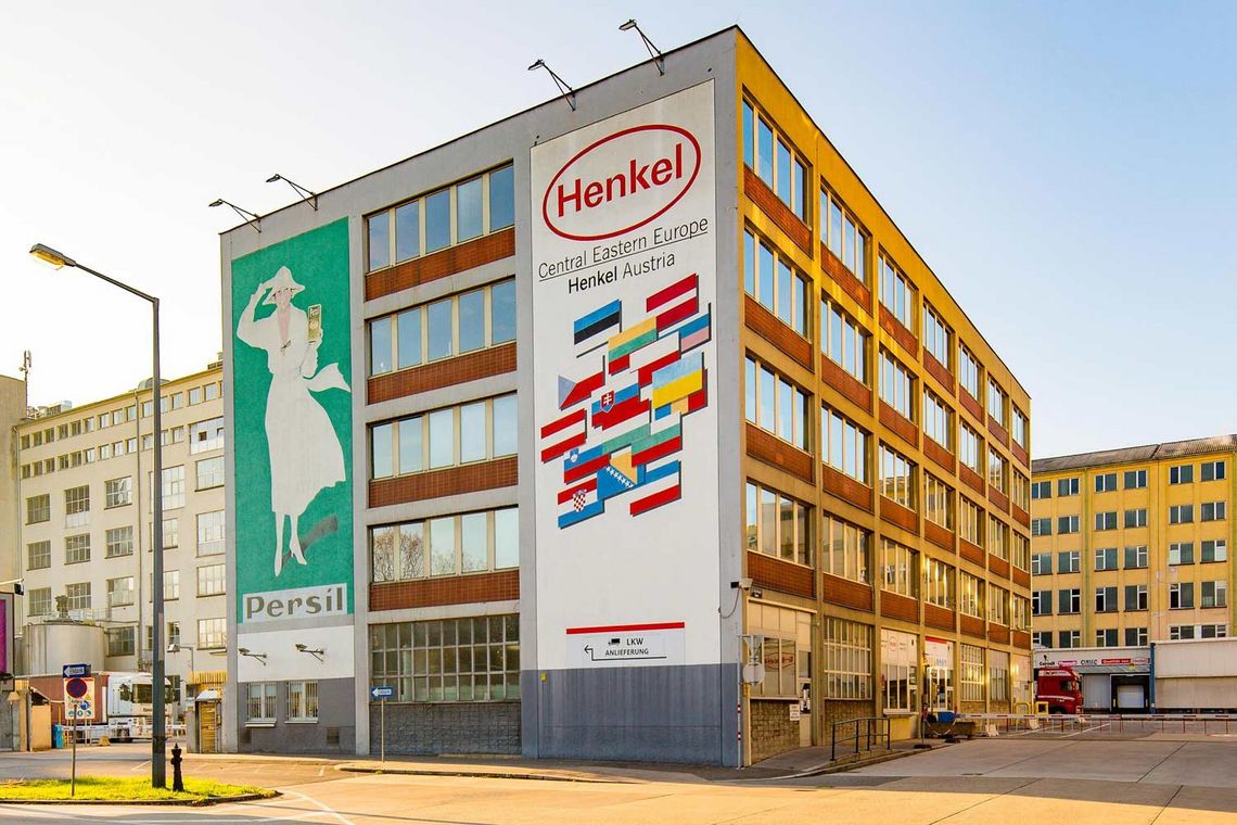 Henkel-Firmensitz Gebäude im Bezirk Wien-Landstraße