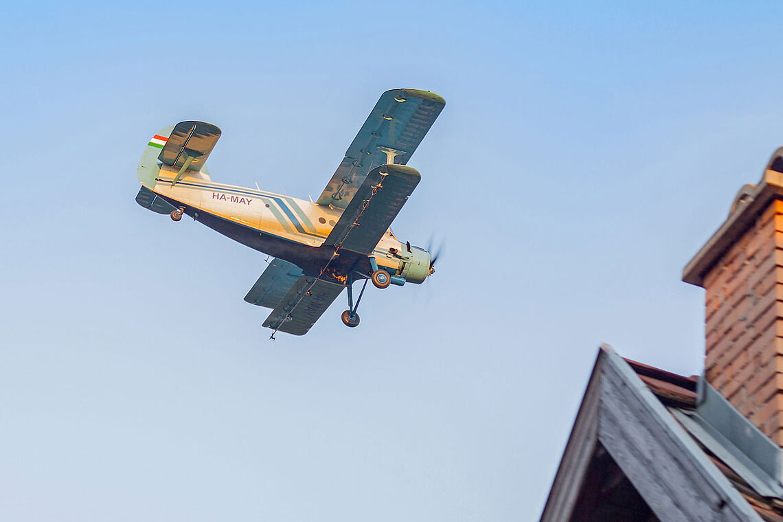 Propellerflugzeug