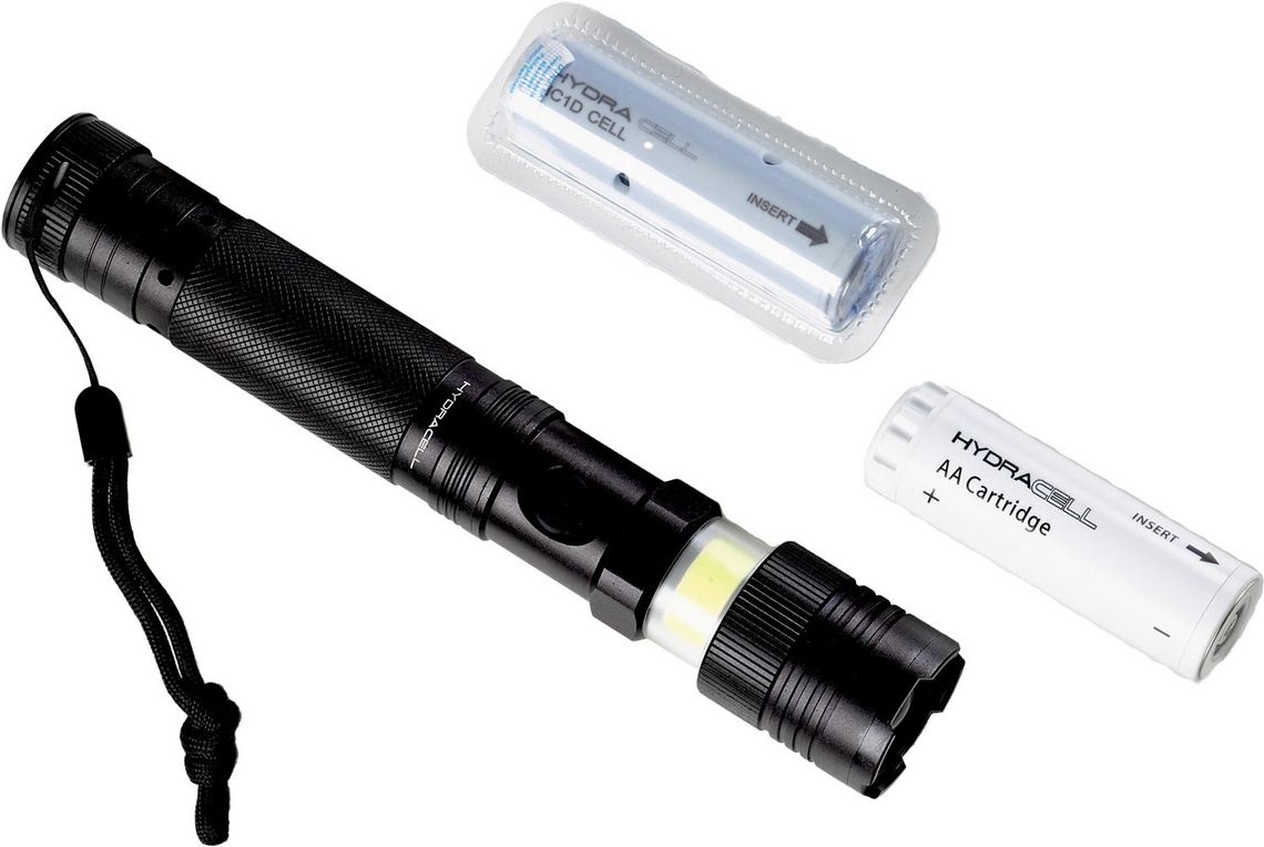 Wasserstoff-Taschenlampe Hydracell AquaTec