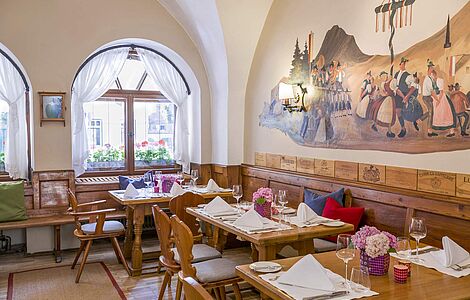 Innenansicht Restaurant Döllerer in Golling