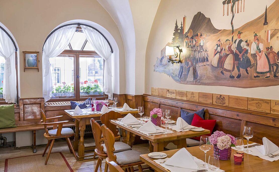 Innenansicht Restaurant Döllerer in Golling