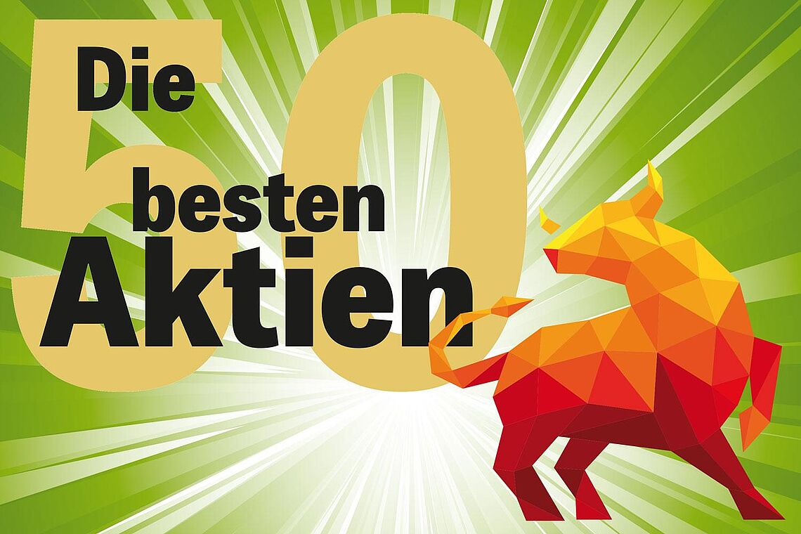 Die 50 besten Aktien