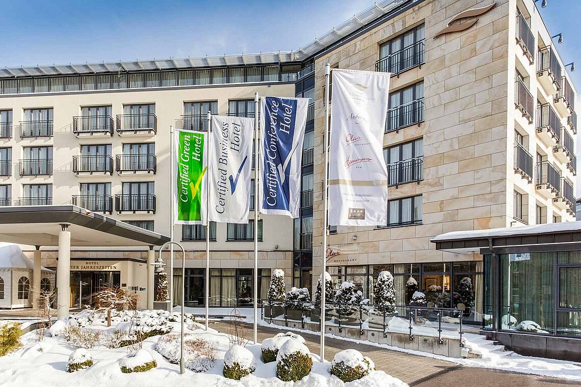 Hotel Vier Jahreszeiten Starnberg im Winter