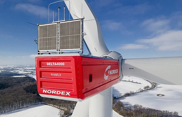 Windkraftanlage von Nordex