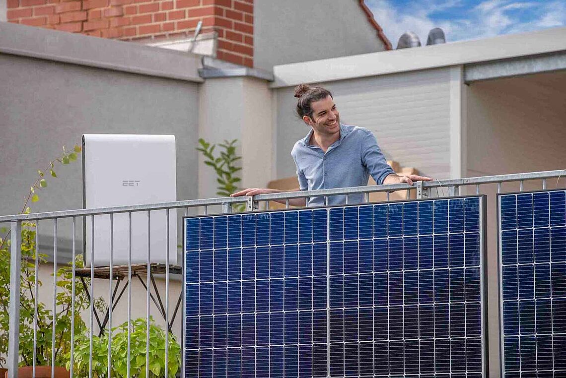 Strom vom Balkon wird günstiger