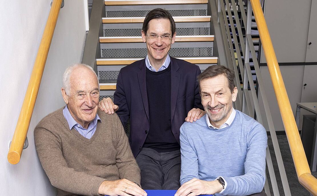 Hermann Kopetz, Georg Kopetz und Stefan Poledna