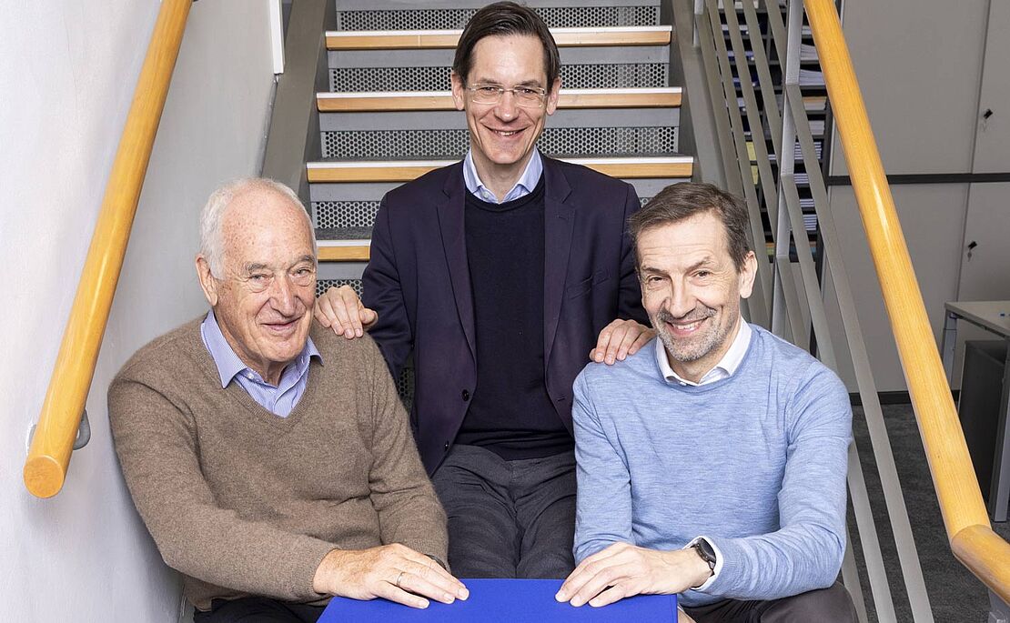 Hermann Kopetz, Georg Kopetz und Stefan Poledna