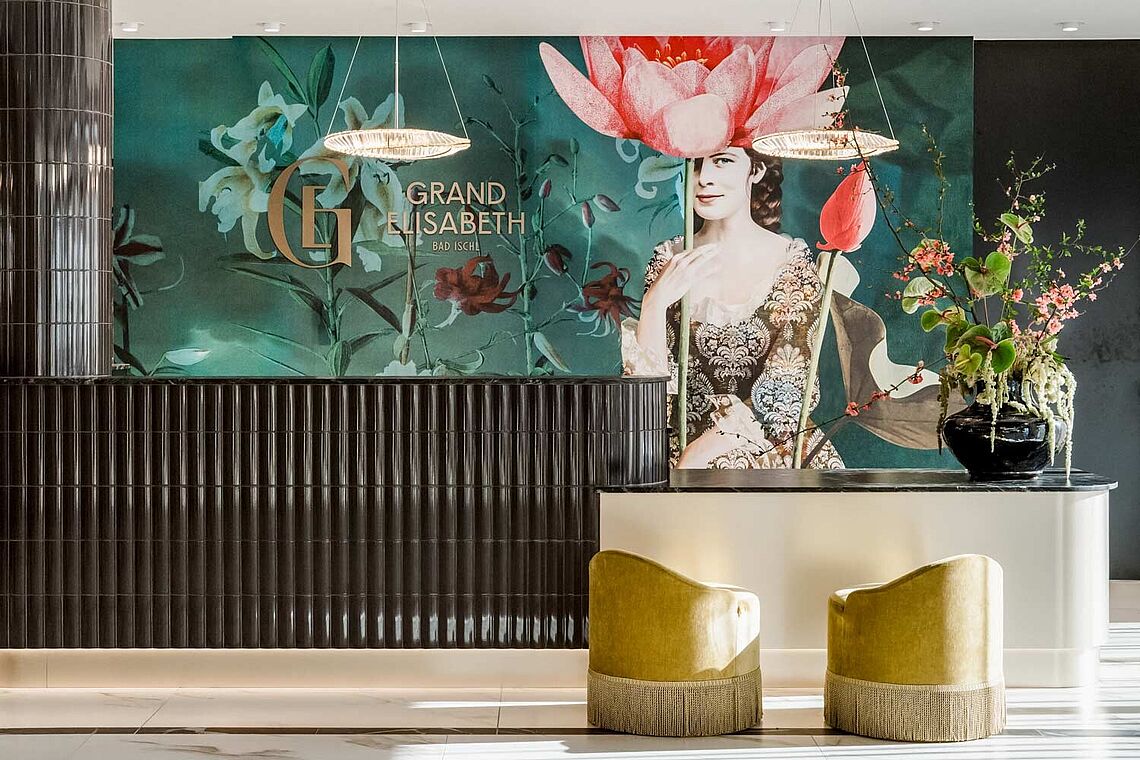 Rezeption Hotel Grand Elisabeth