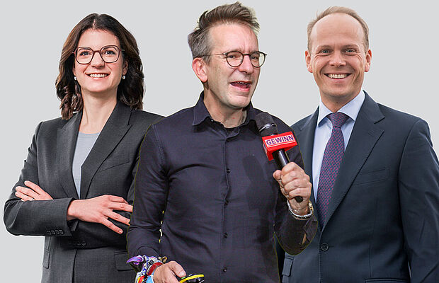 Porträt Claudia Trampitsch, Gerald Hörhan,Ronald Stöferle