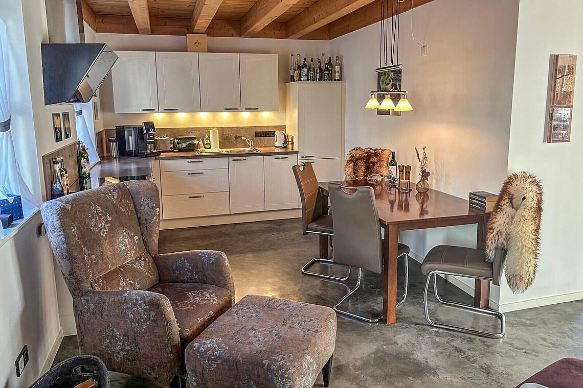 Innenansicht Almflair Chalet am Riederberg