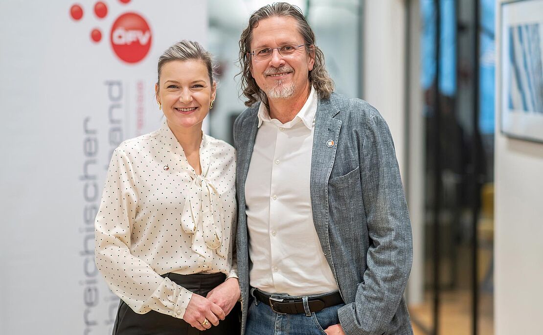 Katarína ­Drevenáková und Martin Zagler