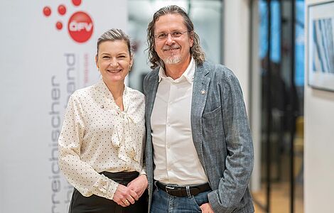 Katarína ­Drevenáková und Martin Zagler