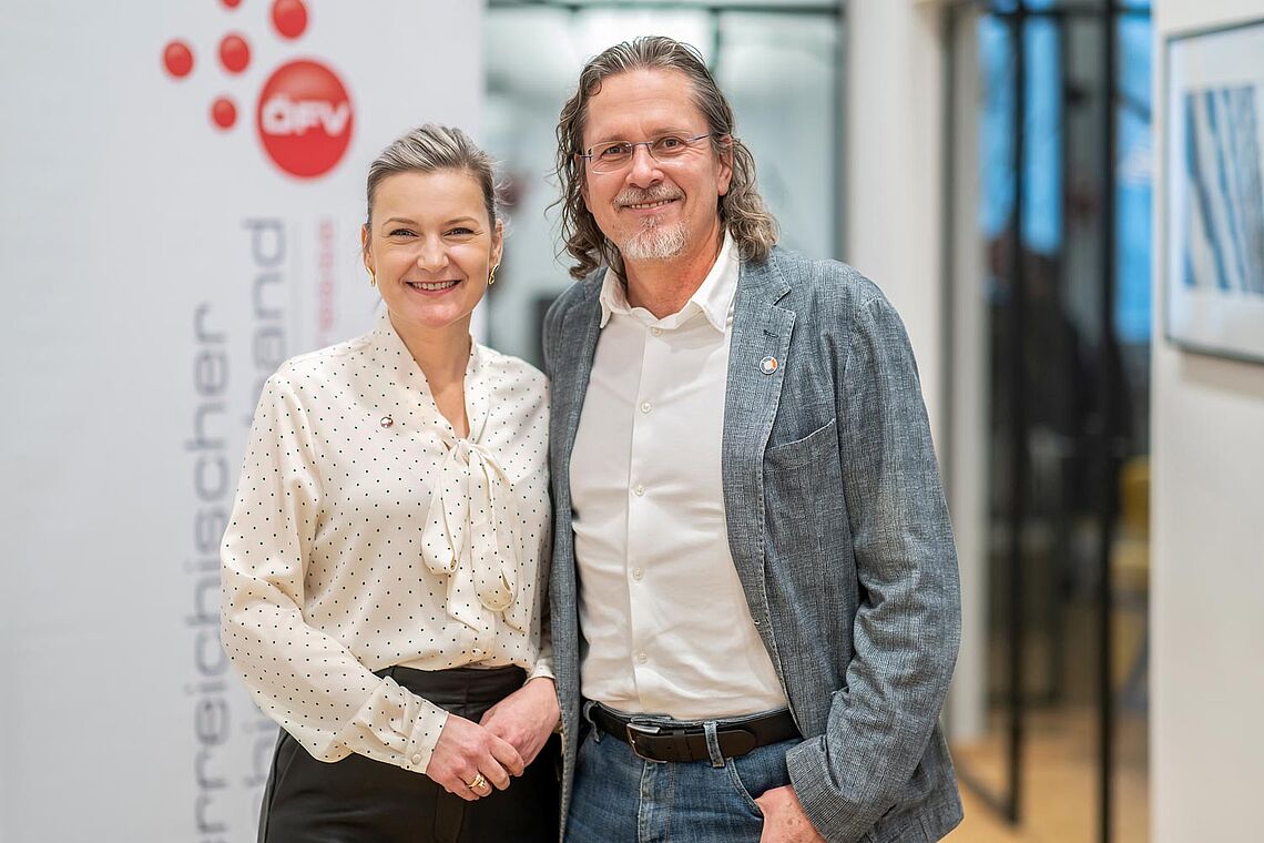 Katarína ­Drevenáková und Martin Zagler