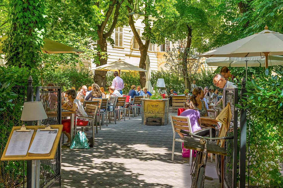 Charmante Gastgärten