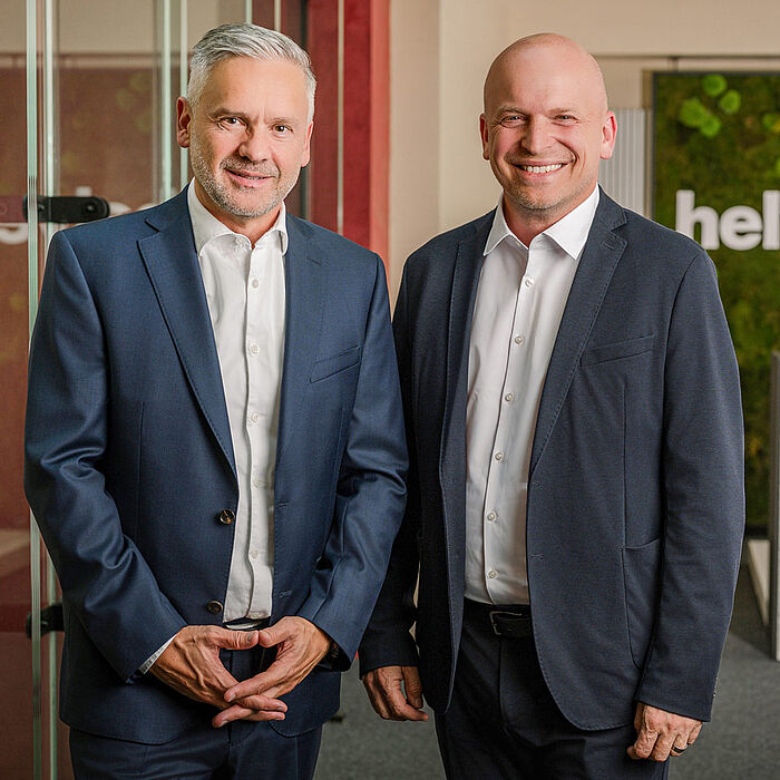Gruppenfoto Hans Stögerer und Bernd Allmer