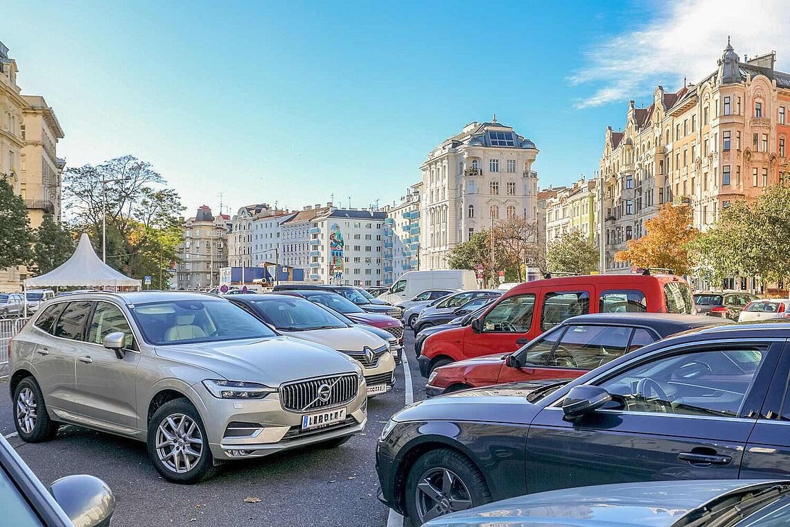parkende Autos
