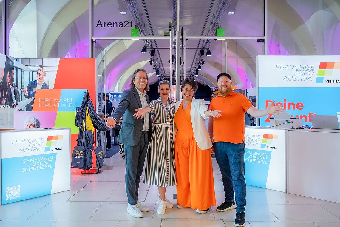 Martin Zagler, Katarina Drevenakova, Luana und Christian Köttler
