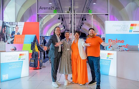 Martin Zagler, Katarina Drevenakova, Luana und Christian Köttler