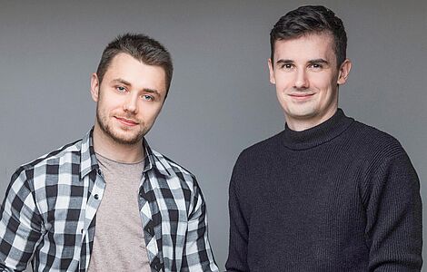 Kevin Riedl und Christof Jori