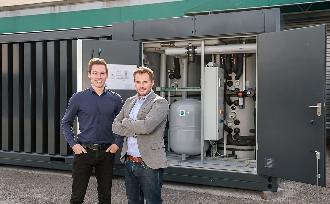 Foto von Laurenz Sutterlüty und David Riedl