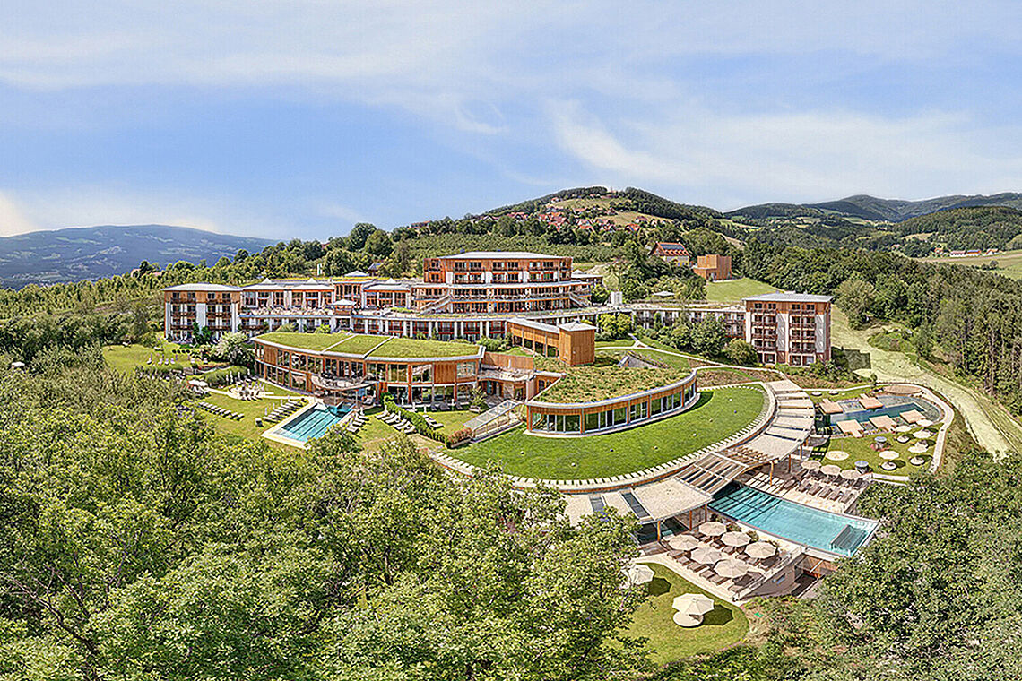 Luftaufnahme Retter Bio-Natur-Resort