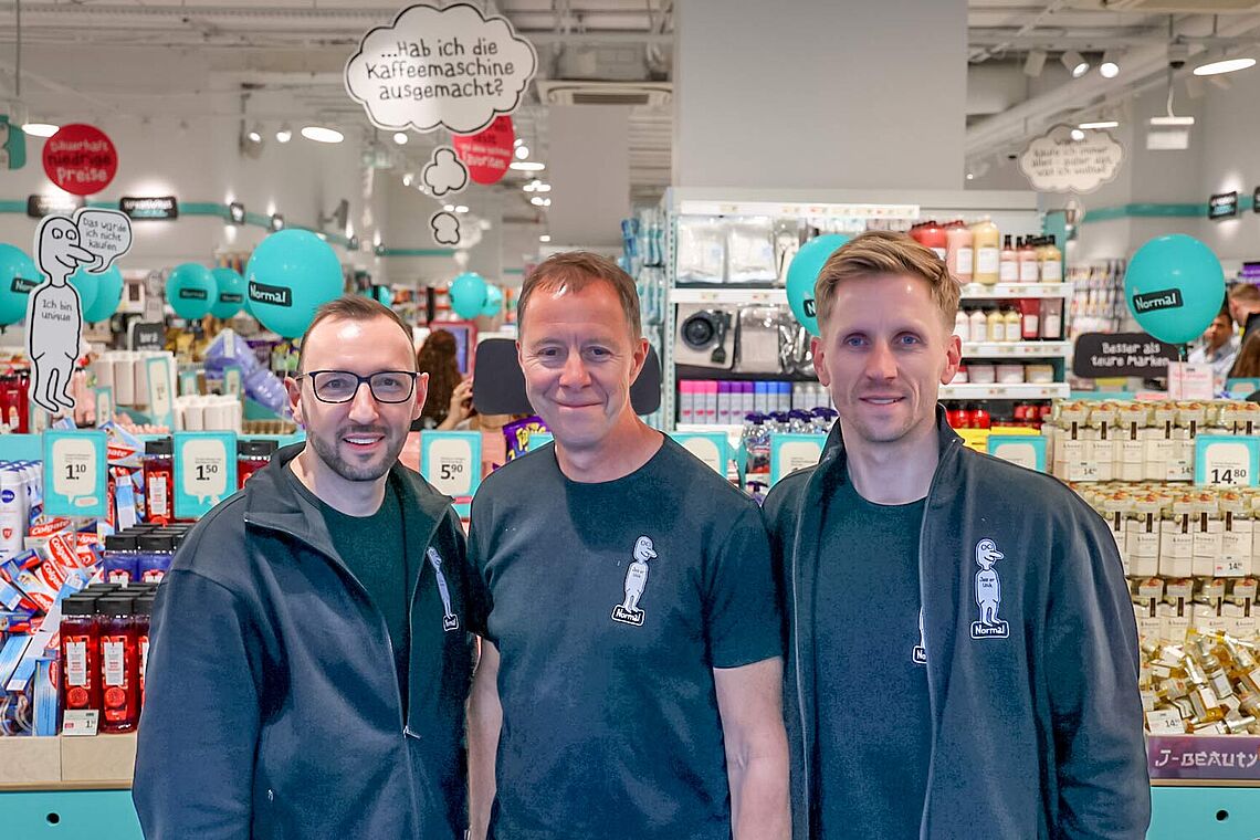 Markus Hörhager, Torben Mouritsen und Jakob Frølich Maarbjerg