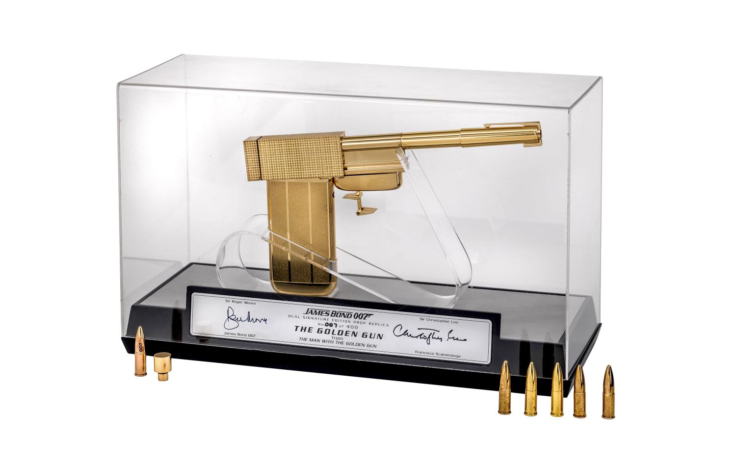 Replik der Füllfeder-Feuerzeug-Zigarettenetui-Waffe aus „Der Mann mit dem goldenen Colt“
