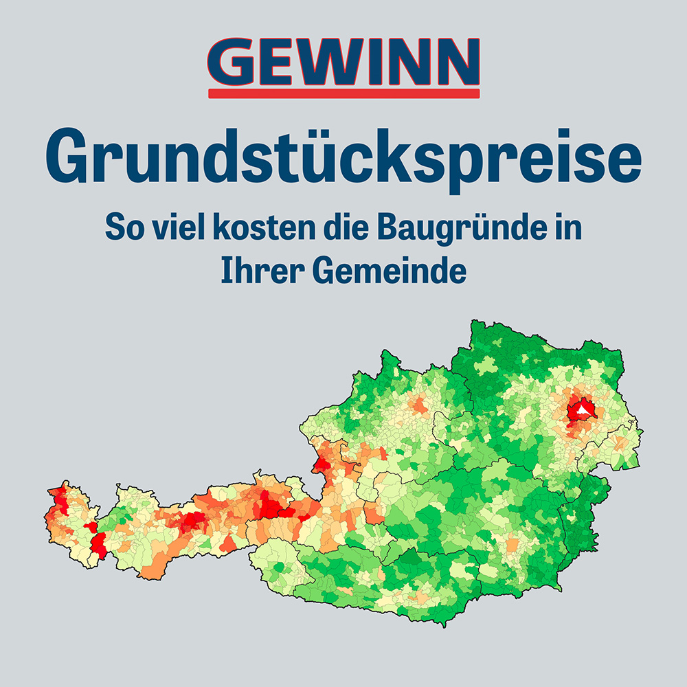 Grundstückspreise Österreich